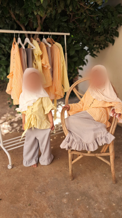 ensemble fille brin d'enfance