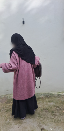 Alternative view of Hijabs Jersey Réglisse